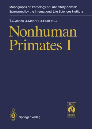 Monographs On Pathology Of Laboratory Animals Nonhuman Primates I