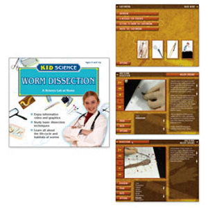 Worm Dissection CD-ROM 9124 Worm Dissection CD-ROM 9124