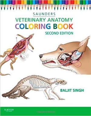 Veterinary Anatomy Coloring Book Second Edit