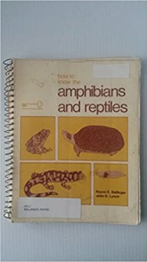 How To Know The Amphibians And Reptiles