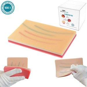 Medical Skin Suture Practice Silicone Pad