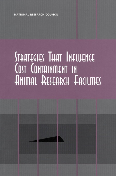 Strategies That Influence Cost Containment In Animal Research Facilities